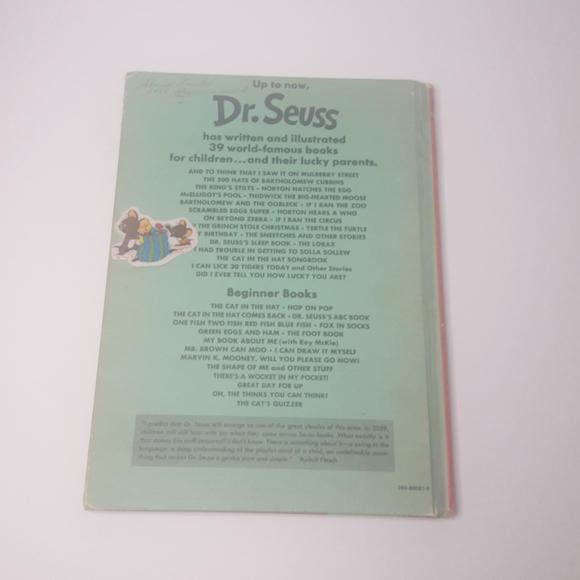 Vtg Dr. Seuss If I Ran The Zoo Hardcover Book - Picture 11 of 14
